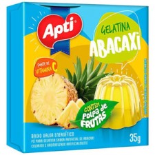 Gelatina em po sabor abacaxi / Apti 20g